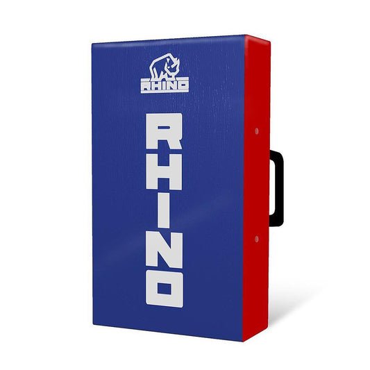 Rhino MCP Mini Hit Shield 50x30x10cm sporting goods protective shield with foam padding and durable outer surface.