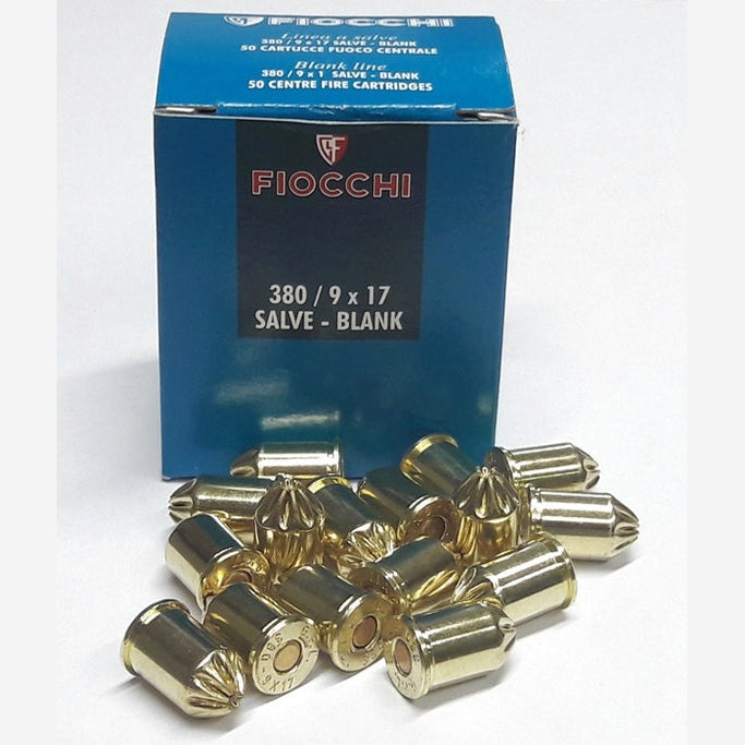 Shooting starting blanks by Cartasport, featuring a close-up of the blank cartridges used for shooting practice and competitions.