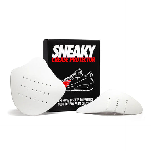 Sneaky Crease Protector shoe inserts for sporting goods, designed to prevent creases and enhance shoe appearance.