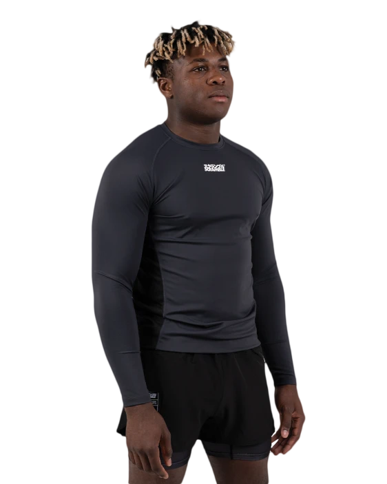 Scramble BJJ Shinobi Compression Top – Long Sleeve - size Large