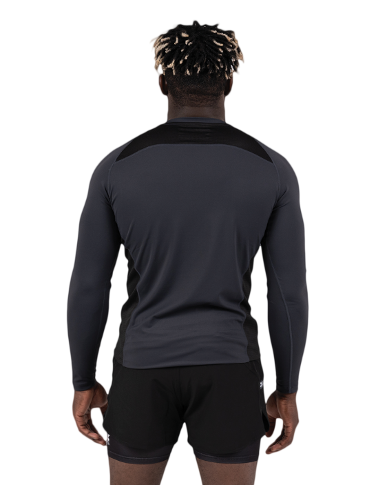 Scramble BJJ Shinobi Compression Top – Long Sleeve - size Large