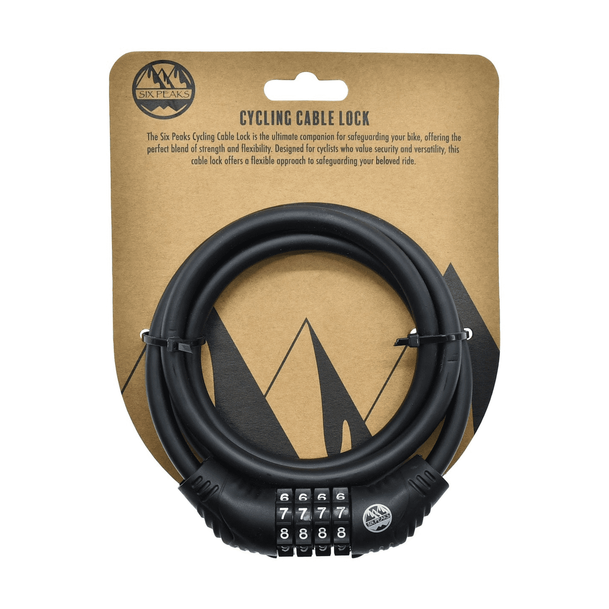 Six Peaks Cycling Cable Lock