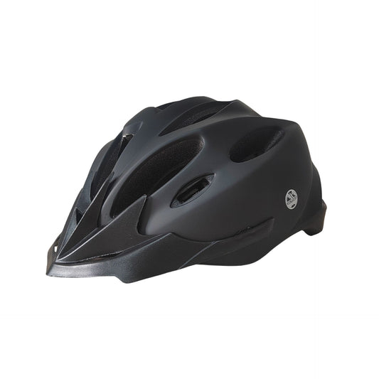Six Peaks adult cycling helmet with ventilation and adjustable straps, designed for safe and comfortable riding.