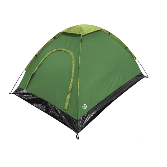 Six Peaks Revel 2-Person Tent set up outdoors, showing its lightweight, compact design and durable fabric for camping adventures.