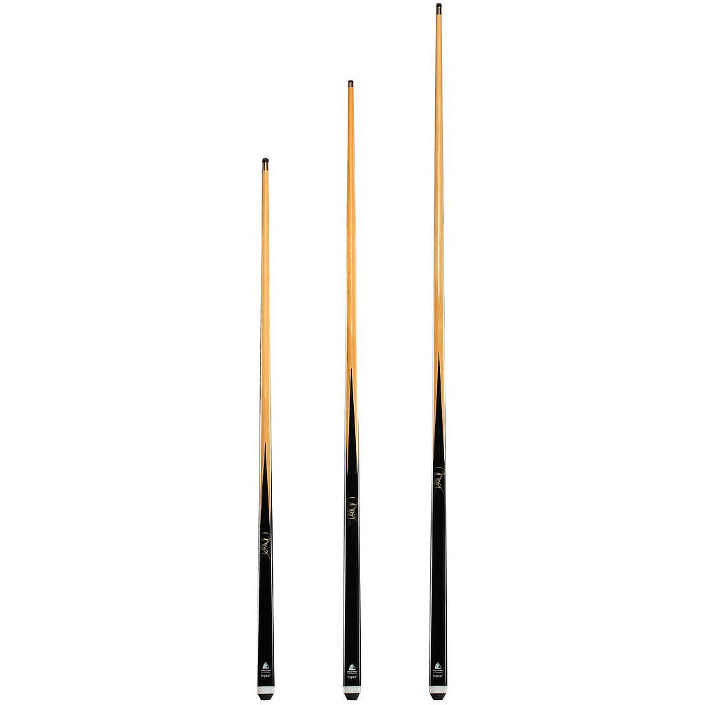 PowerGlide Powerglide Original 1 PC hardwood cue stick for billiards and pool, featuring a polished wooden finish.