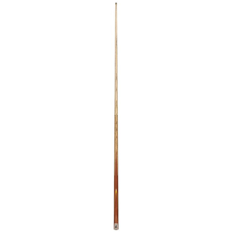 PowerGlide Powerglide Target 2-Piece Snooker Cue with polished wood finish and metal joints, designed for precise snooker play.