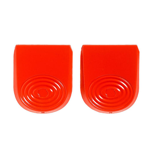 Sorbothane Sports Heel Pads for athletic shoes, cushioning and shock absorption for improved comfort during sports activities.