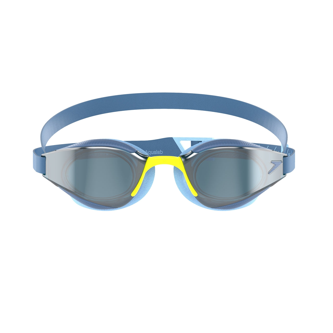 Speedo Fastskin Hyper Elite Mirror goggles with sleek design and tinted lenses for adult swim training and competitions.