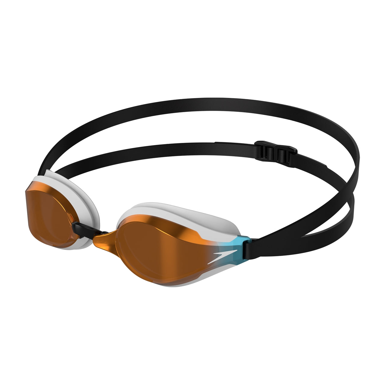 Speedo Fastskin Speedsocket 2 Mirror swimming goggles with reflective lenses and adjustable straps for adult swim training