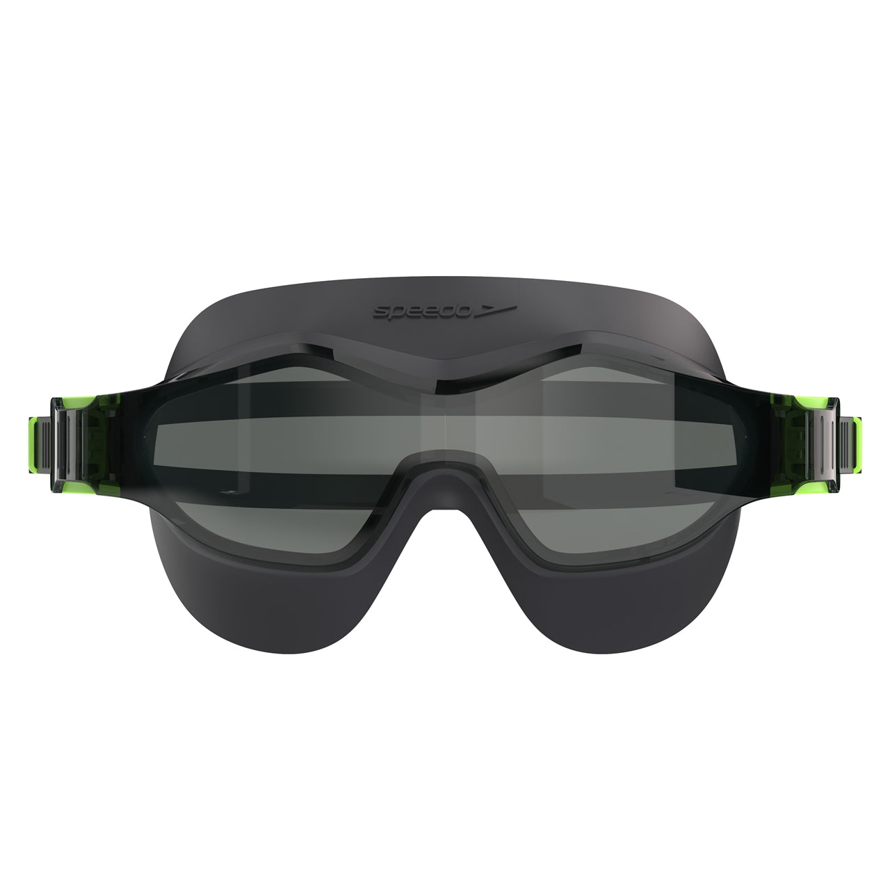 Speedo Hydrosity swimming mask with clear lenses and adjustable strap for comfortable fit during water activities.