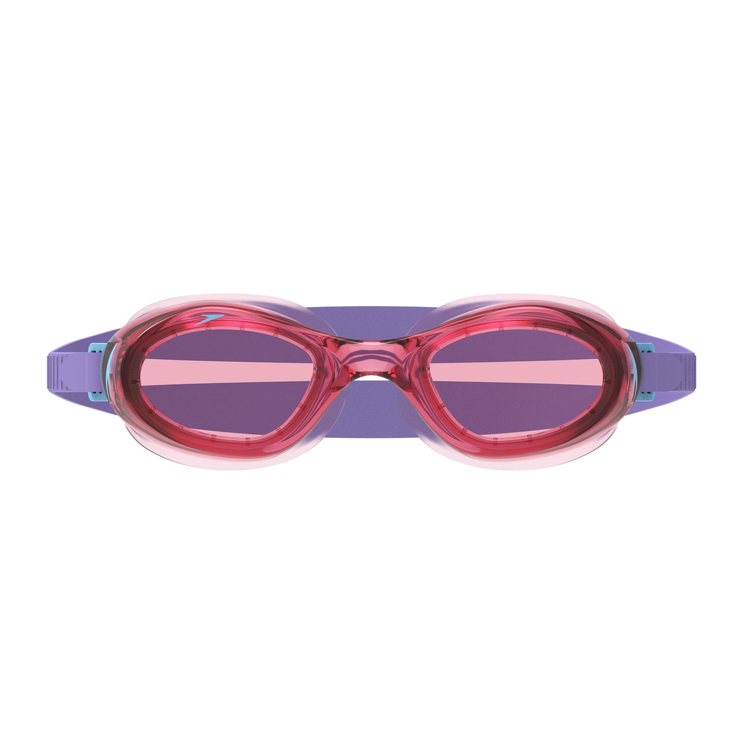 Junior Speedo Futura Hydrospex swimming goggles in clear with adjustable straps and soft seal for comfortable fit.