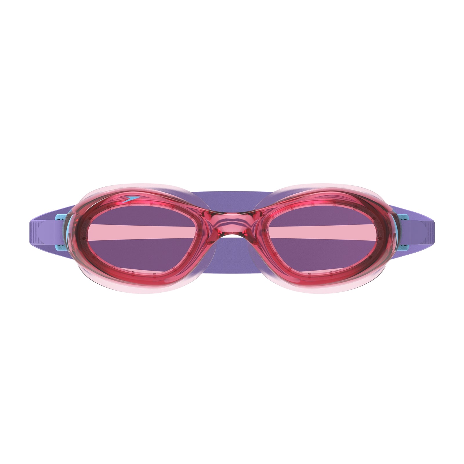 Junior Speedo Futura Hydrospex swimming goggles in clear with adjustable straps and soft seal for comfortable fit.