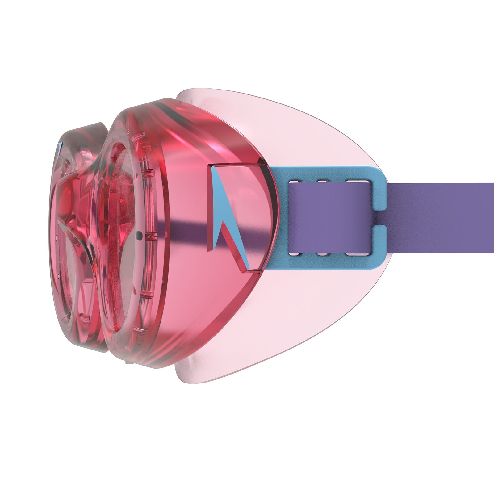 Junior Speedo Futura Hydrospex swimming goggles with clear lenses, designed for comfortable fit and optimal vision in the water.