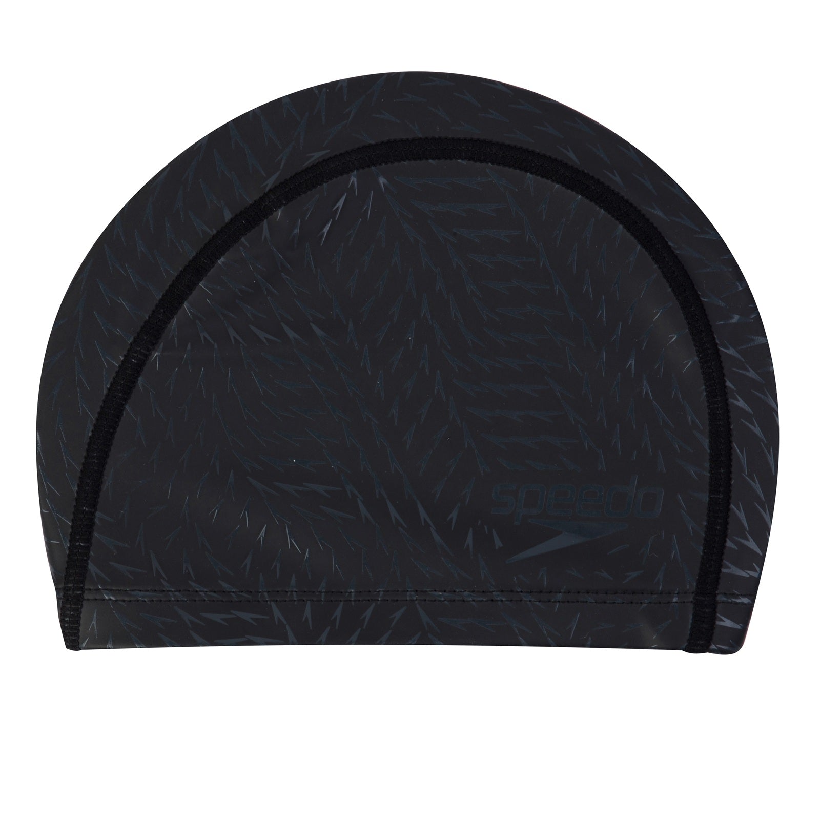 Speedo Boom Ultra Pace Cap in orange, designed for swimming, lightweight and snug fit, featuring Speedo branding and aerodynamic shape.