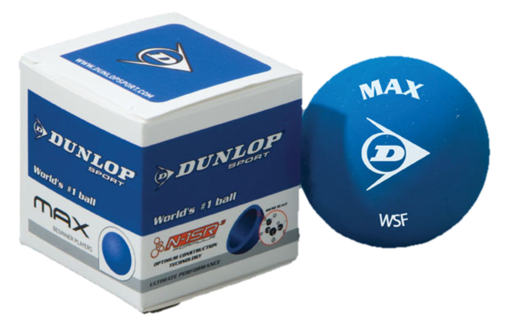 Squash Balls Dunlop Intro Blue Speed