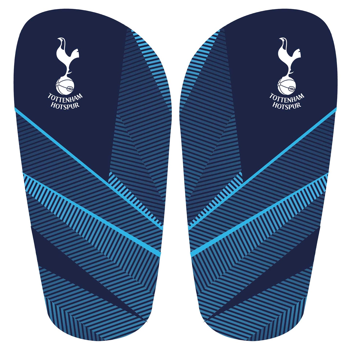 Team Merchandise slip-in shin guards for sports, with padded design and adjustable straps for secure fit and protection.