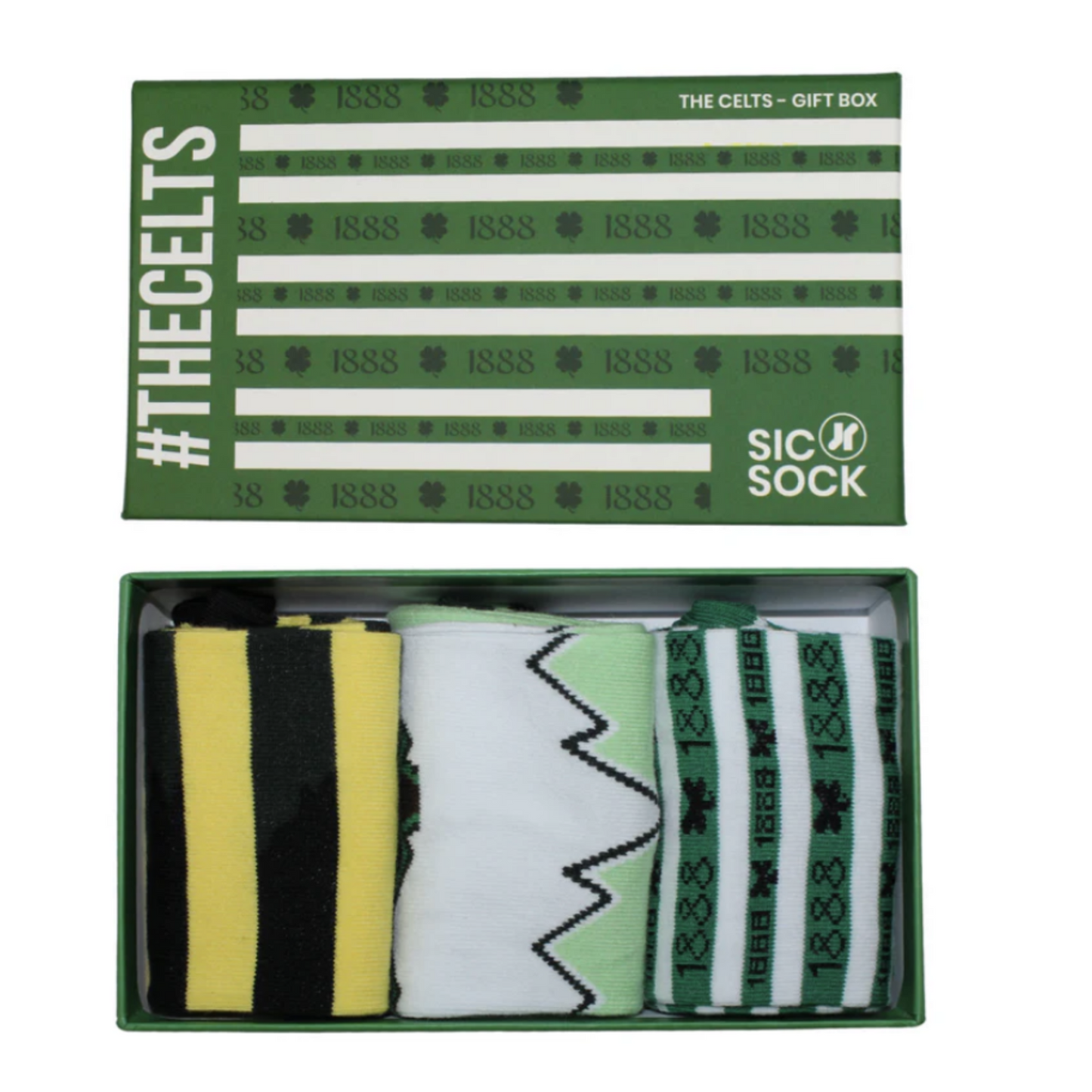 SicSock Retro Shirt Socks Gift Box