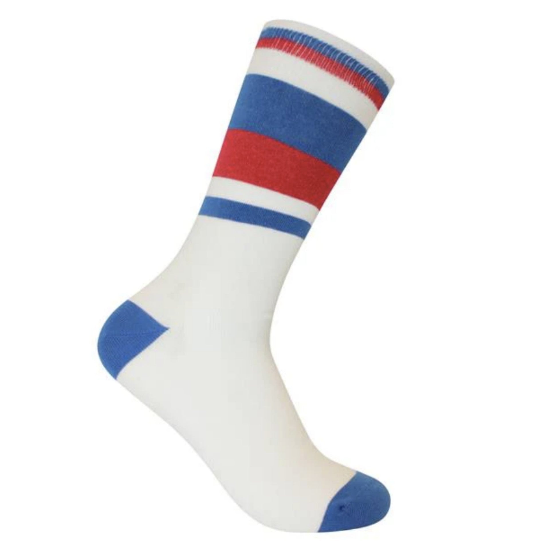 SicSock Retro Shirts Socks in sporting goods, featuring colorful vintage-inspired design and comfortable fit.