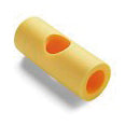 SwimTech Swim Noodle Connector showing how it links multiple foam pool noodles for swimming and water play activities.