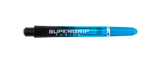 Harrows Dart Stems Supergrip Fusion Black/Aqua