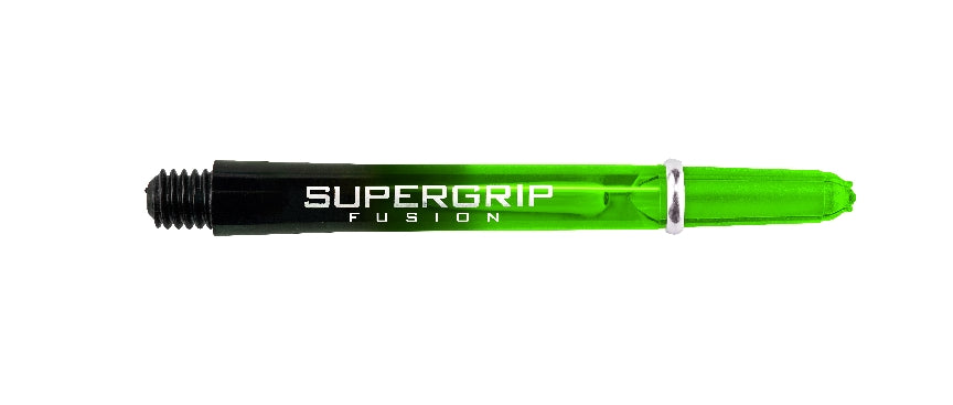 Harrows Dart Stems Supergrip Fusion Black/Aqua