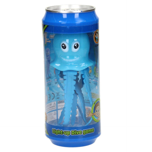 Colorful SwimTech Light-Up Dive Toy for swimming and water play, featuring bright lights and durable plastic construction.
