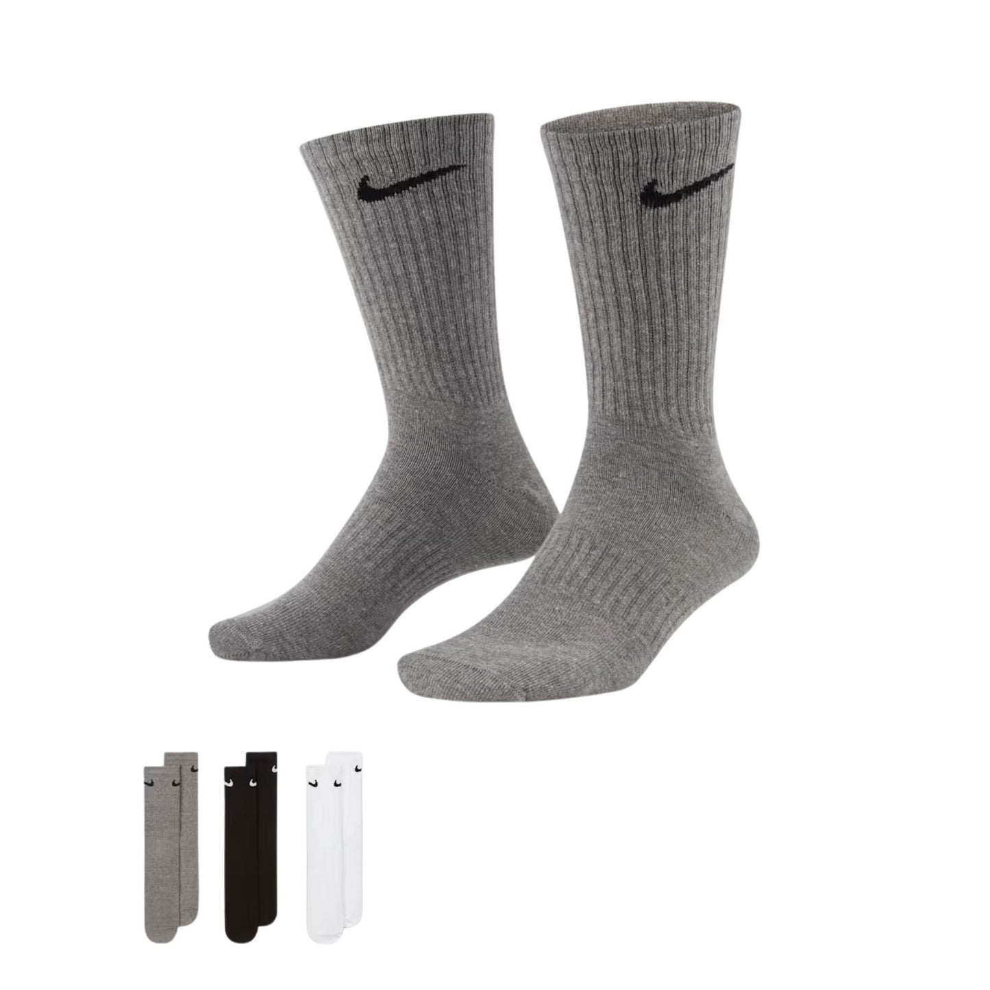 Nike Everyday Lightweight Training Crew Socks (3 Pairs)