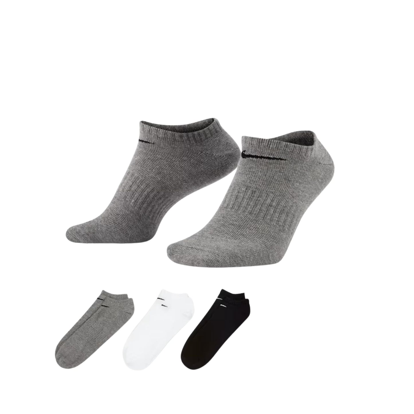 Nike Everyday Lightweight Training No-Show Socks (3 Pairs)