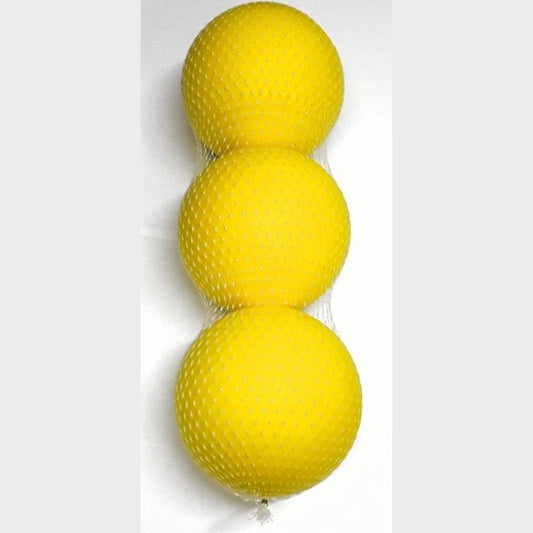 Cartasport Sponge Ball Yellow Pack of 3