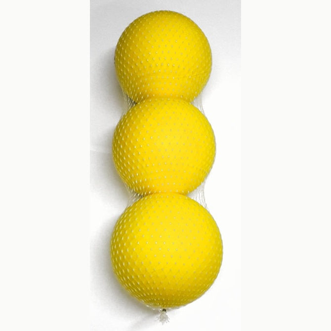 Sponge Ball Yellow Pack of 3