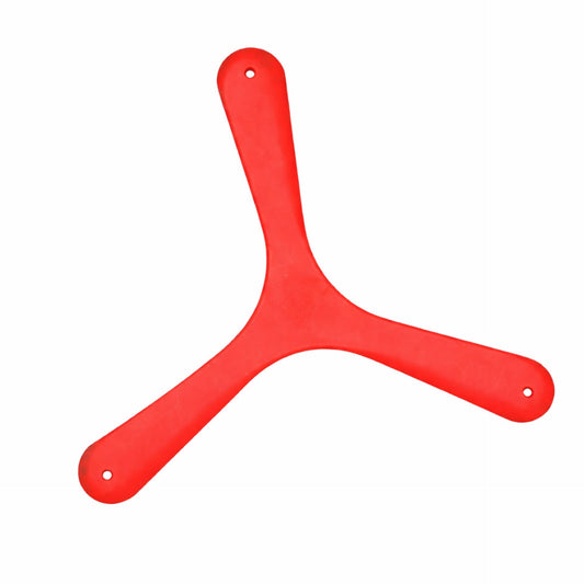 Toyfinity Flying Boomerang, 10.5-inch sporting goods toy, showcasing its aerodynamic shape and vibrant colors for outdoor play.