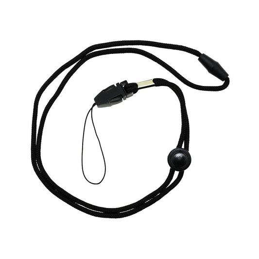 TIS Safety Neck Lanyard with breakaway clasp, sporting goods accessory, featuring secure clip for identification or keys.