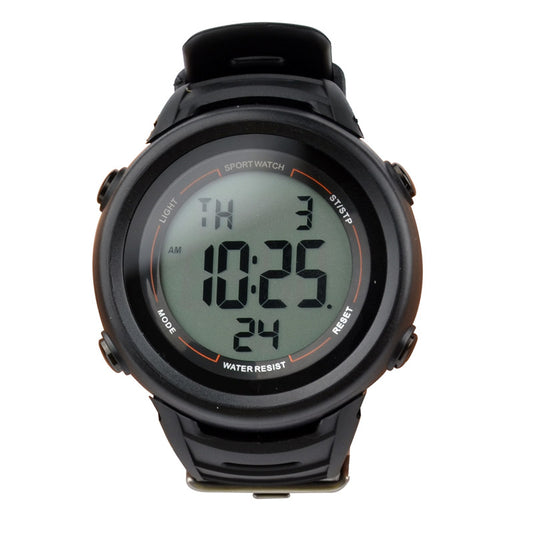 TIS Pro 322 Wrist Stopwatch from TIS Sporting Goods with digital display and adjustable strap, suitable for athletic timing.