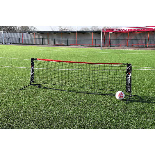 Precision Soccer Skills Net for practicing ball control and shooting accuracy, ideal for soccer training and drills.