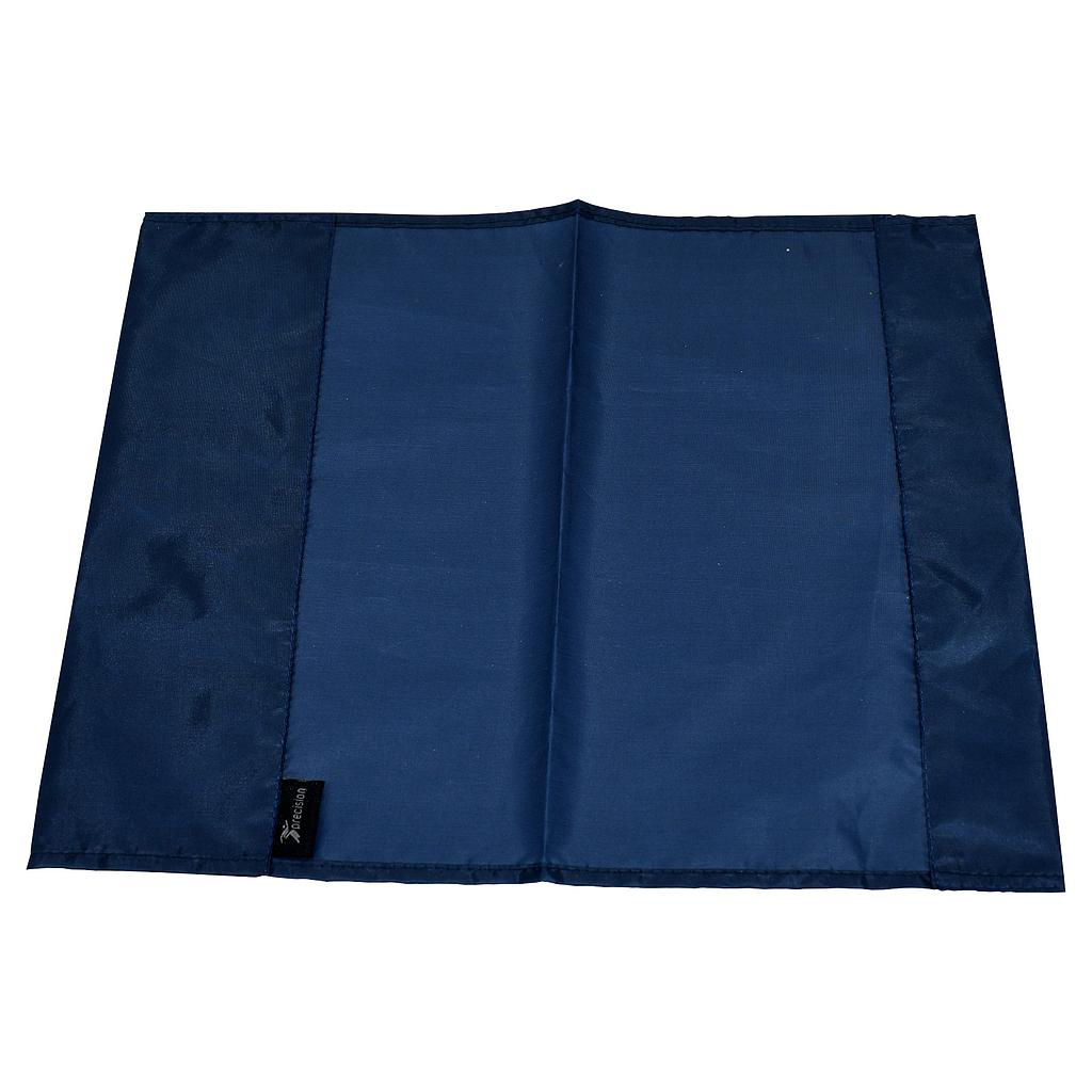 Precision Corner Flag for sporting events, featuring a bright orange flag and sturdy base for accurate field marking.