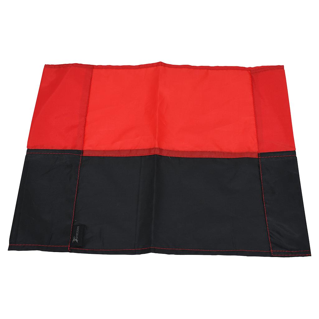 Precision Corner Flag for sports fields, featuring a sturdy pole and bright flag for marking corners during games.