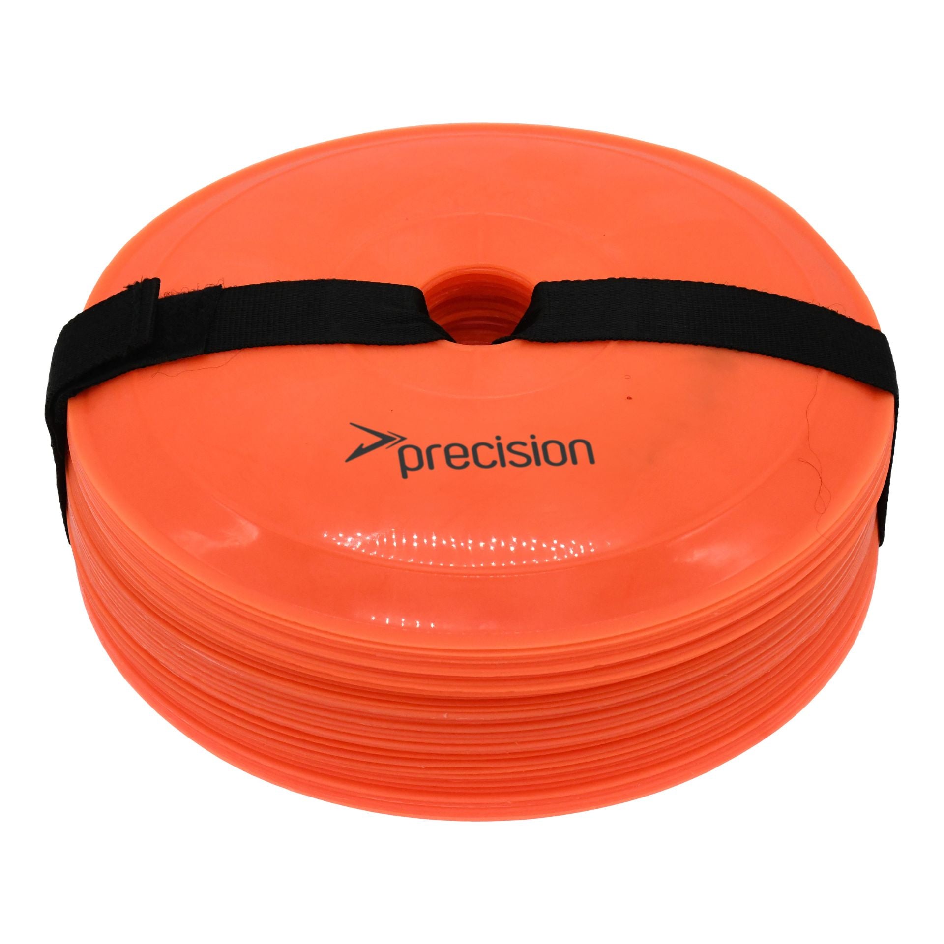 Set of 40 Precision Pro Near Flat Markers, vibrant sporting goods markers for sports training and field marking.