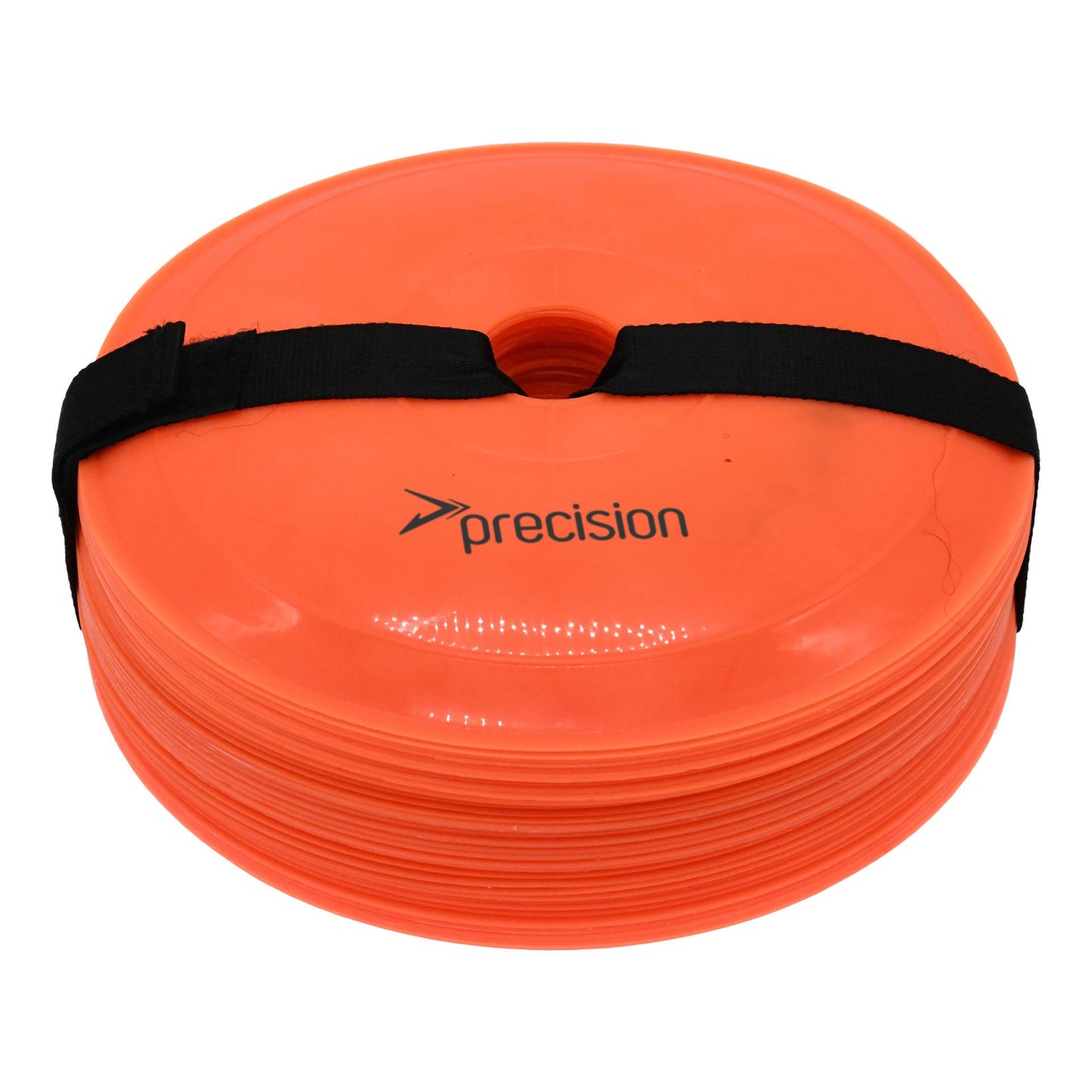 Set of 40 Precision Pro Near Flat Markers for sporting goods, featuring bright colors and durable design for athletic field marking.