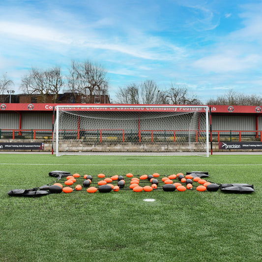 Precision GK Ball Deflector Reactor Grid for sporting goods, showing the metallic grid structure designed to deflect golf balls.