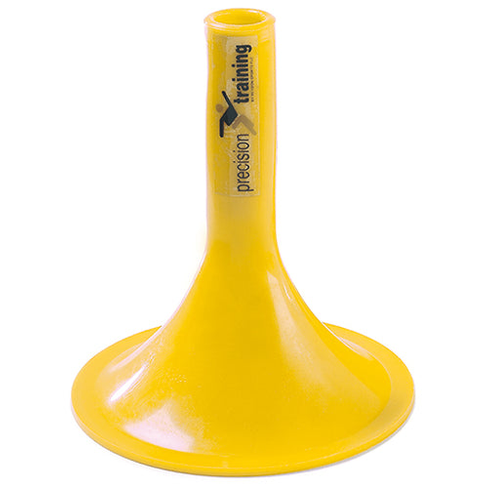 Precision Boundary Pole Base for Astro and Hard Ground, sporting goods, sturdy mount for boundary poles in sports fields.