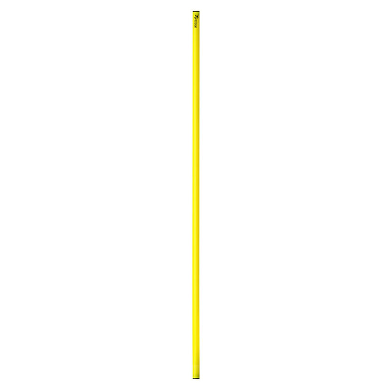 Yellow Precision 100cm agility post for sports training, featuring a sturdy design for agility exercises.