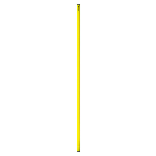 Yellow Precision 100cm agility post for sports training, featuring a sturdy design for agility exercises.