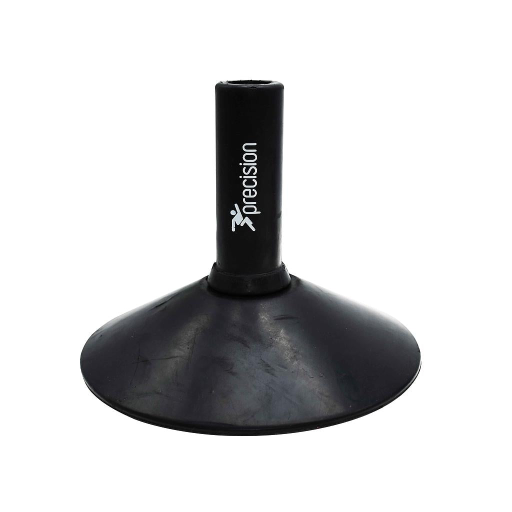 Heavy-duty rubber base for boundary poles by Precision, 3.5kg, designed for secure outdoor sports boundary marking.