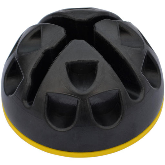 Precision Training Agility Dome for sports training, featuring a lightweight, durable orange and black dome for agility drills.