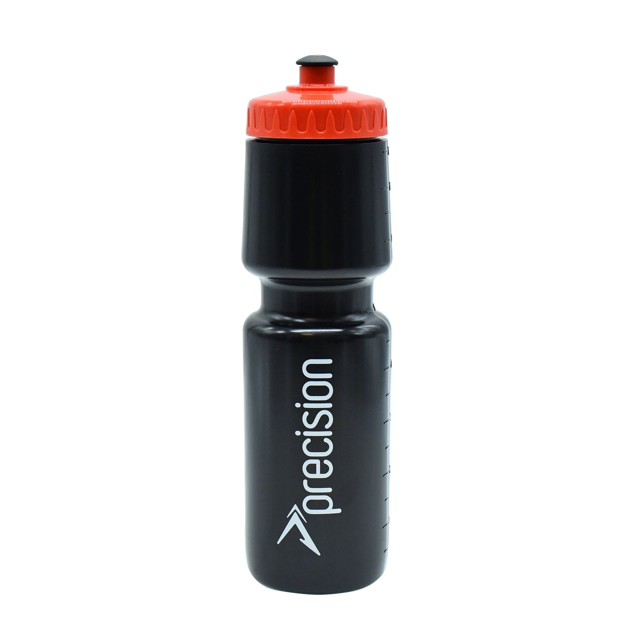 Precision 750ml water bottle for sports, featuring a sleek design and durable plastic construction for active hydration.