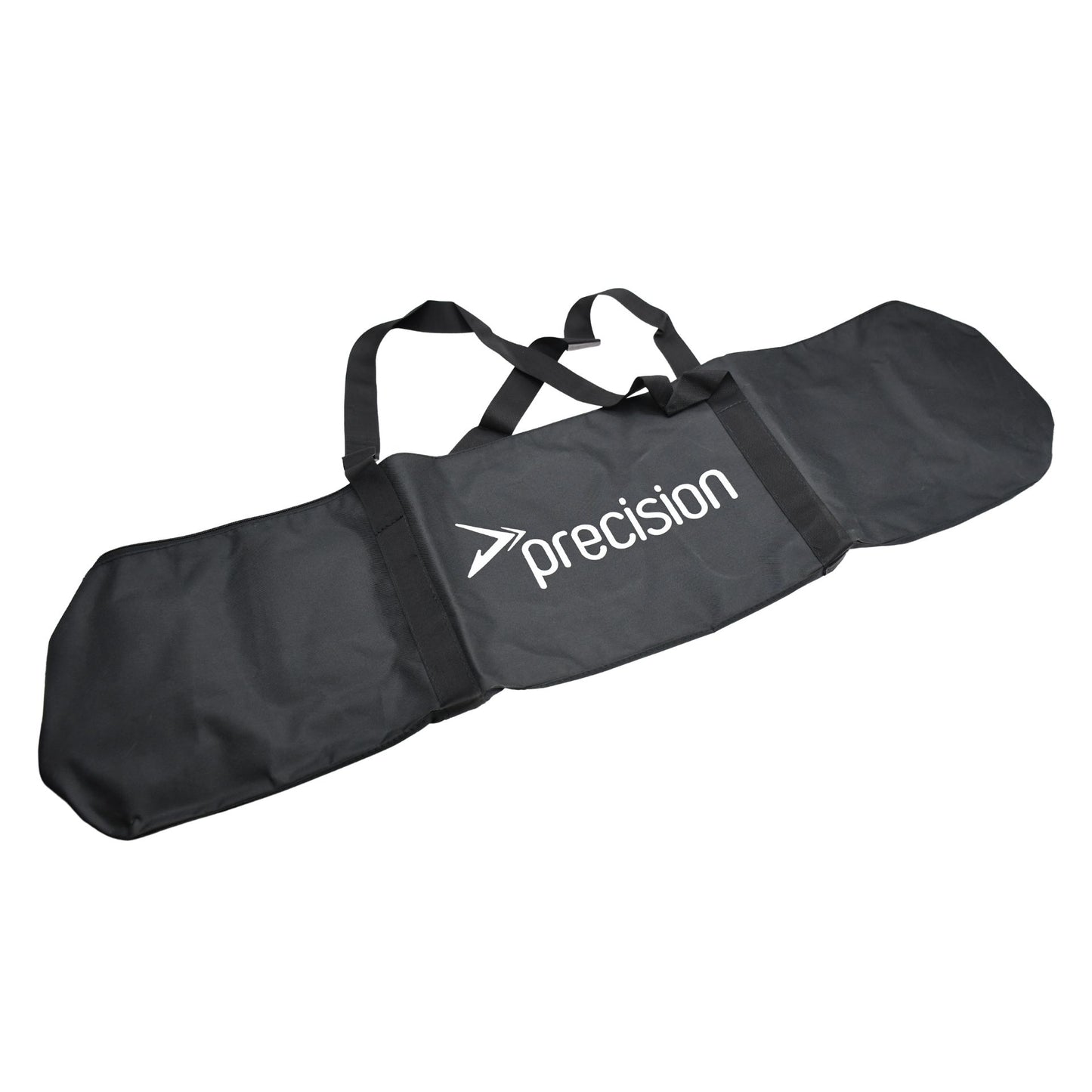 Precision Crowd Barrier Replacement Bag TR661 for sporting goods, black fabric bag with adjustable strap and brand logo.