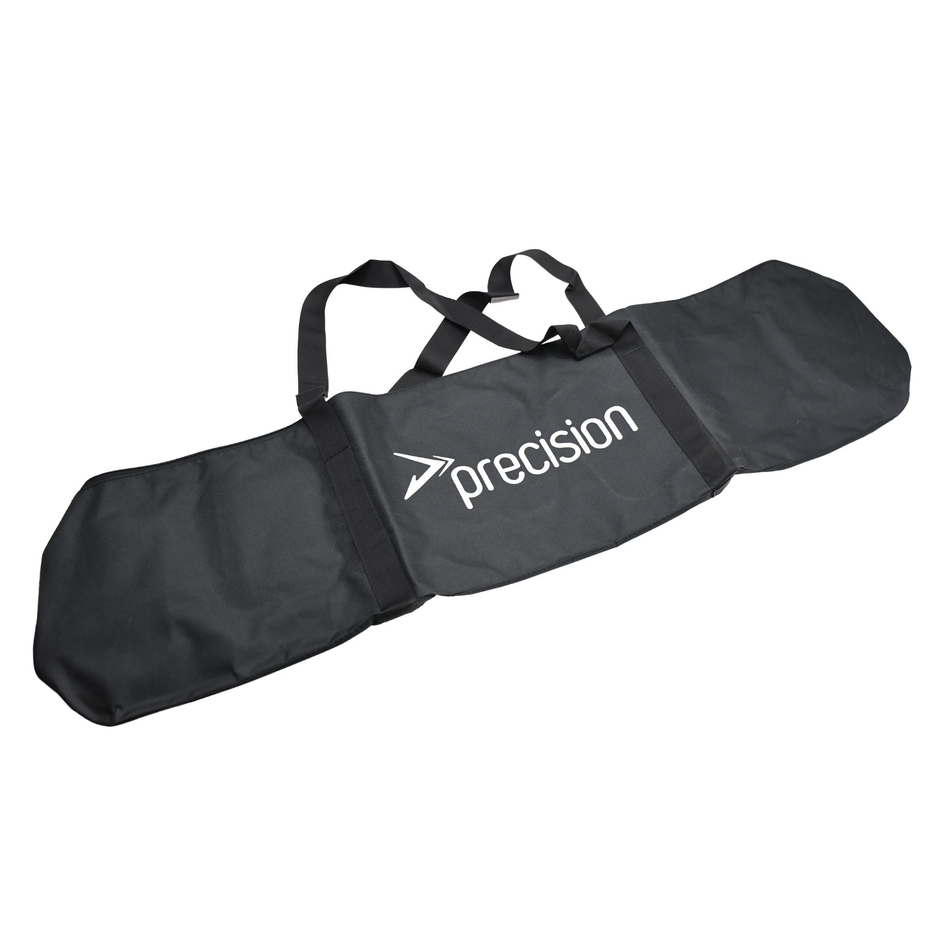 Precision Crowd Barrier Replacement Bag TR661 for sporting goods, black fabric bag with adjustable strap and brand logo.