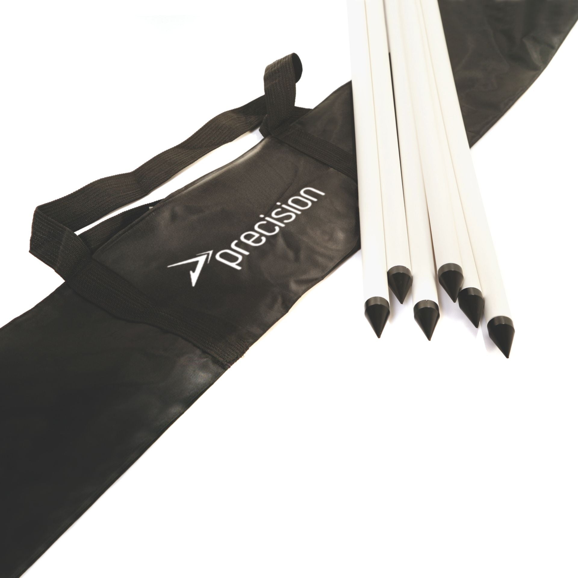 Precision Corner Poles Carry Bag for sporting goods, designed to hold and transport corner poles securely and conveniently.