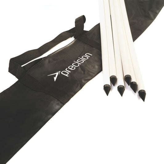 Precision Corner Poles Carry Bag for sporting goods, made of durable material, designed for easy transport and storage.