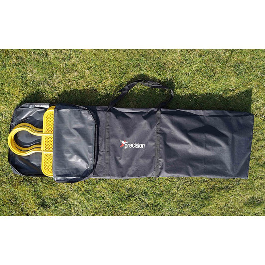Black Precision Pro Mannequin Carry Bag for sporting goods, designed for easy transport and storage of mannequins.